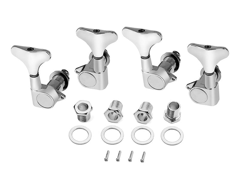Tuning Pegs Machine Heads for Bass Guitars 2L+2R Set 4pc K815 Payday Deals