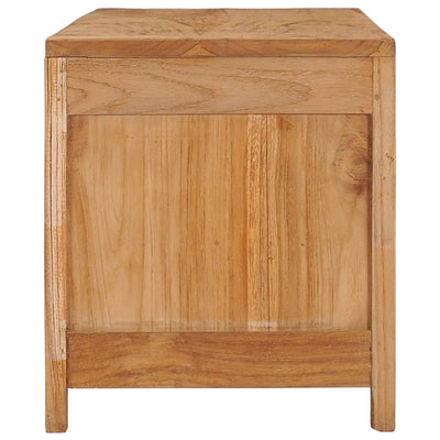 TV Cabinet 100x30x35 cm Solid Teak Wood Payday Deals