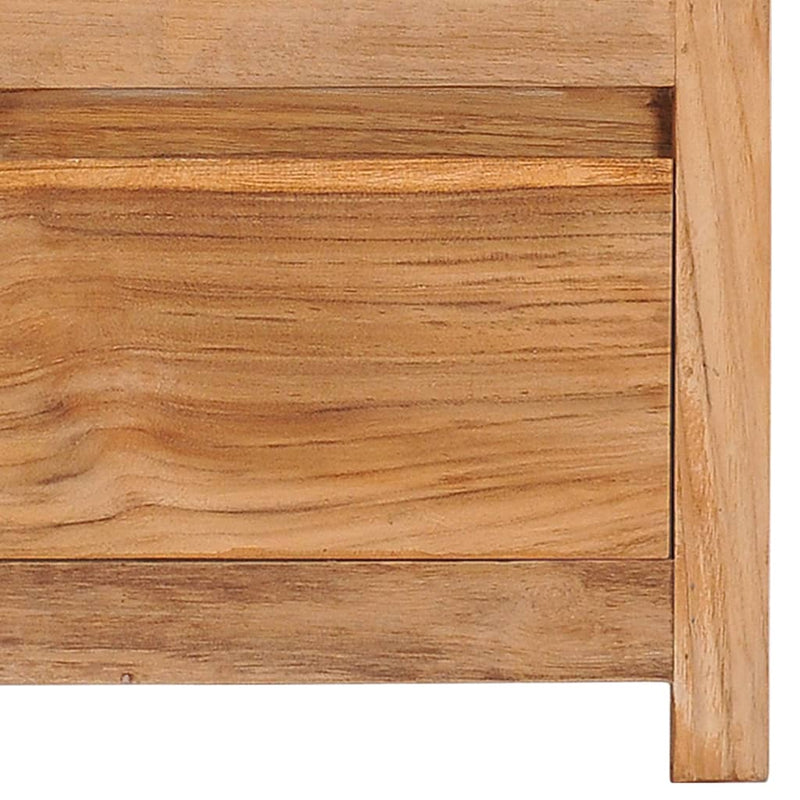 TV Cabinet 100x30x35 cm Solid Teak Wood Payday Deals