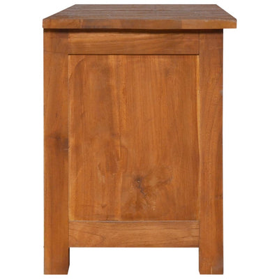 TV Cabinet 100x30x40 cm Solid Teak Wood Payday Deals