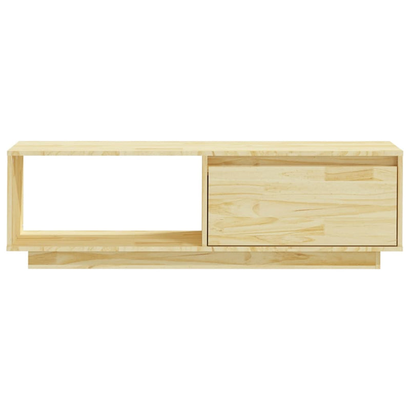 TV Cabinet 110x30x33.5 cm Solid Pinewood Payday Deals