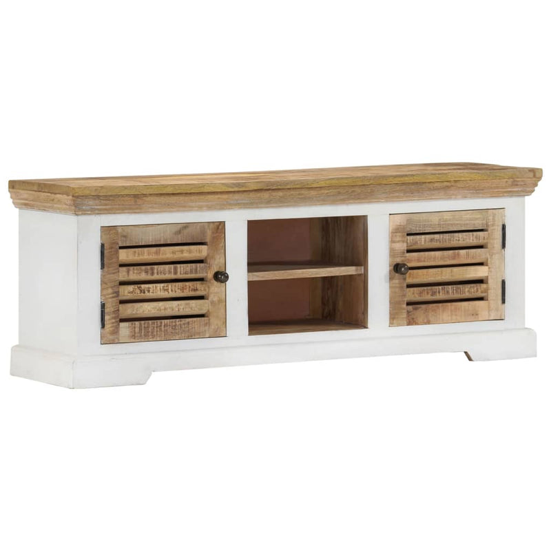 TV Cabinet 110x30x40 cm Solid Wood Mango Payday Deals