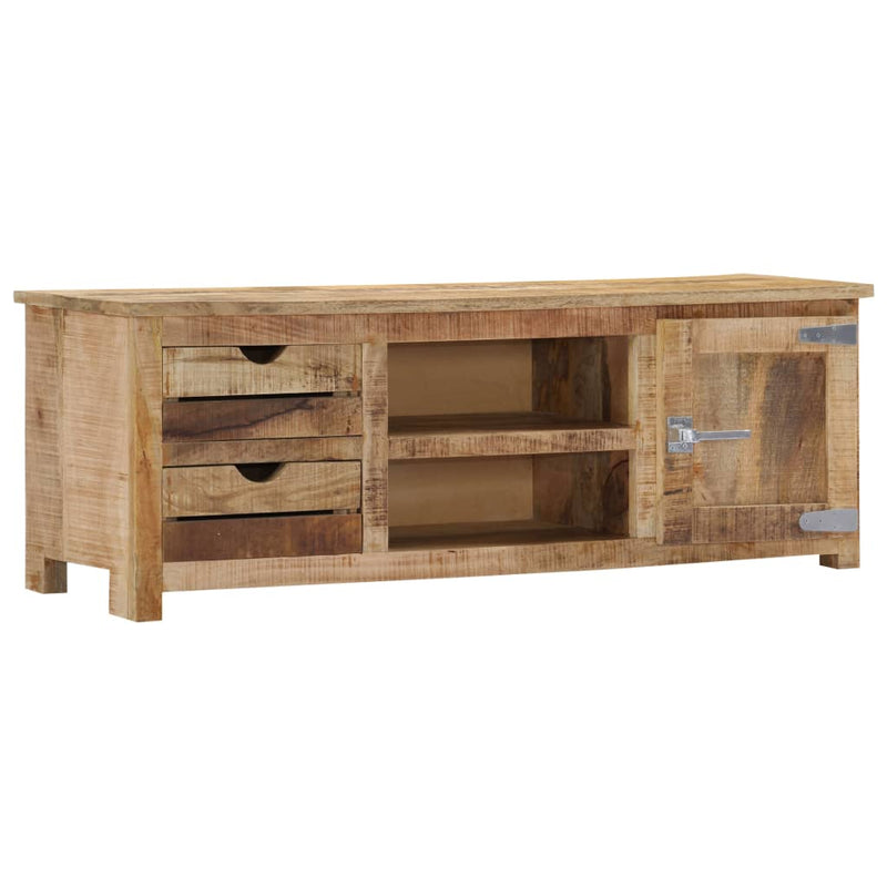 TV Cabinet 120x30x40 cm Solid Mango Wood Payday Deals