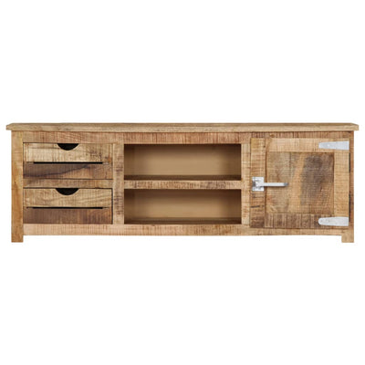 TV Cabinet 120x30x40 cm Solid Mango Wood Payday Deals