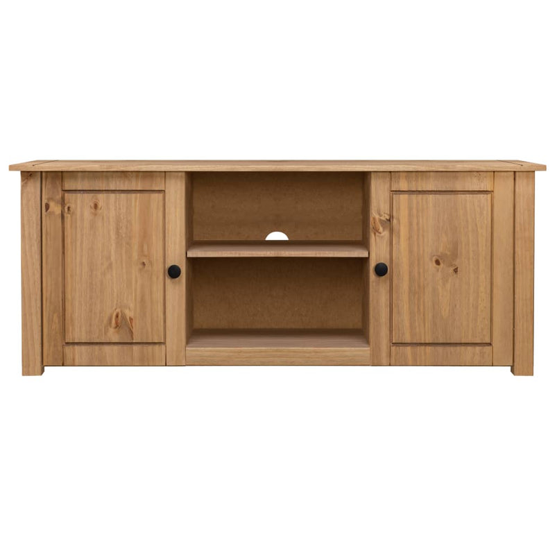 TV Cabinet 120x40x50 cm Solid Pine Wood Panama Range Payday Deals