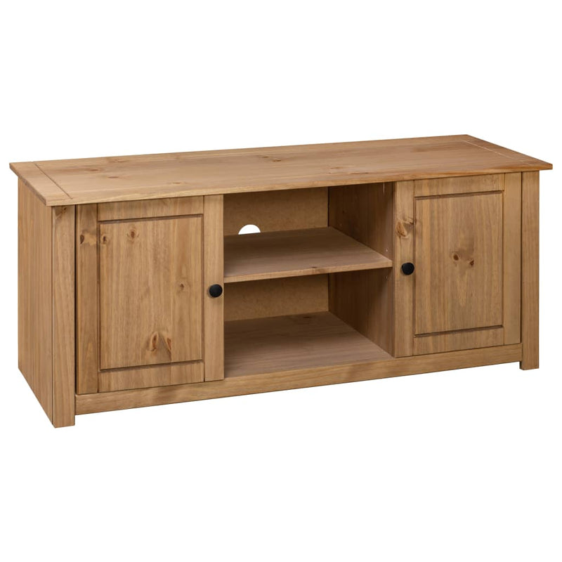 TV Cabinet 120x40x50 cm Solid Pine Wood Panama Range Payday Deals