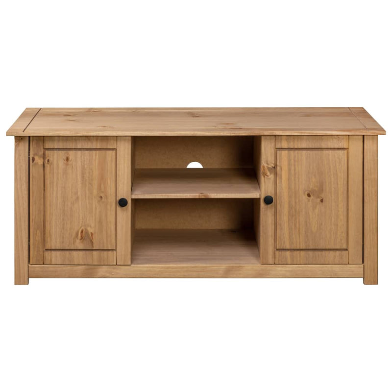 TV Cabinet 120x40x50 cm Solid Pine Wood Panama Range Payday Deals