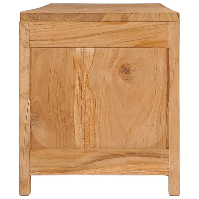 TV Cabinet 135x30x35 cm Solid Teak Wood Payday Deals