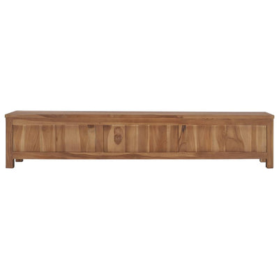 TV Cabinet 150x30x30 cm Solid Teak Wood Payday Deals