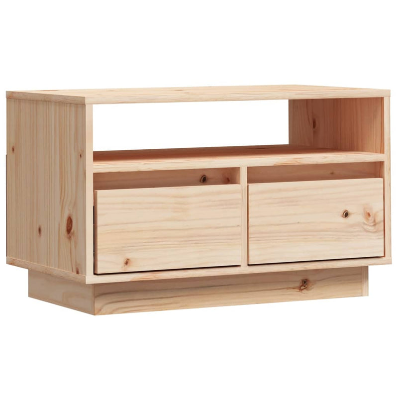 TV Cabinet 60x35x37 cm Solid Wood Pine Payday Deals