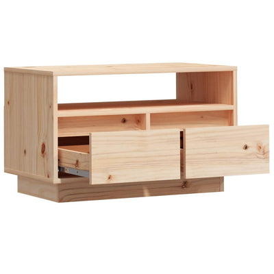 TV Cabinet 60x35x37 cm Solid Wood Pine Payday Deals