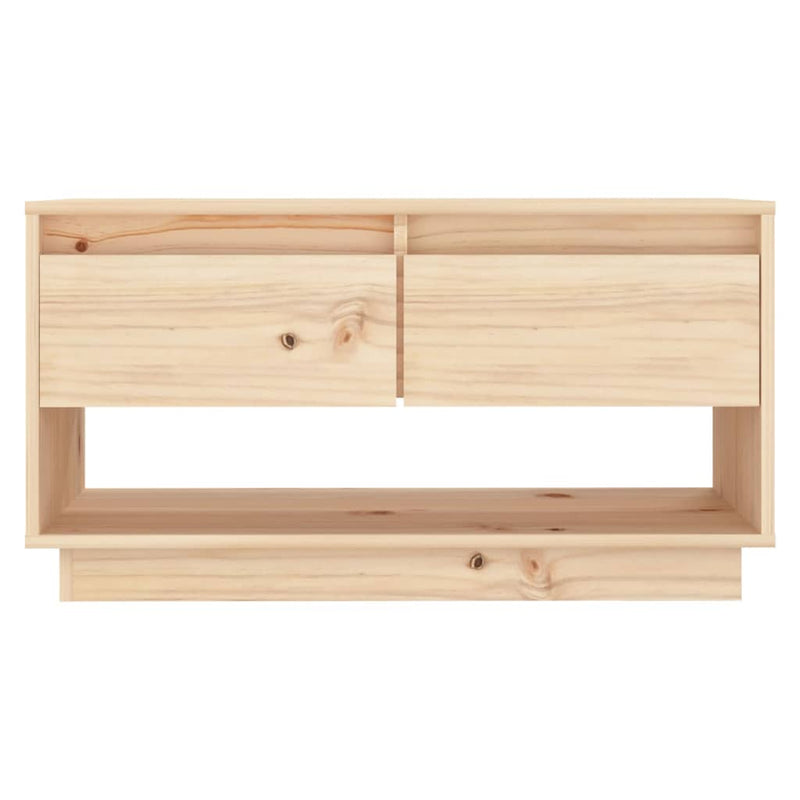TV Cabinet 74x34x40 cm Solid Wood Pine Payday Deals
