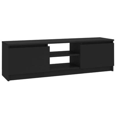 TV Cabinet Black 120x30x35.5 cm Engineered Wood Payday Deals