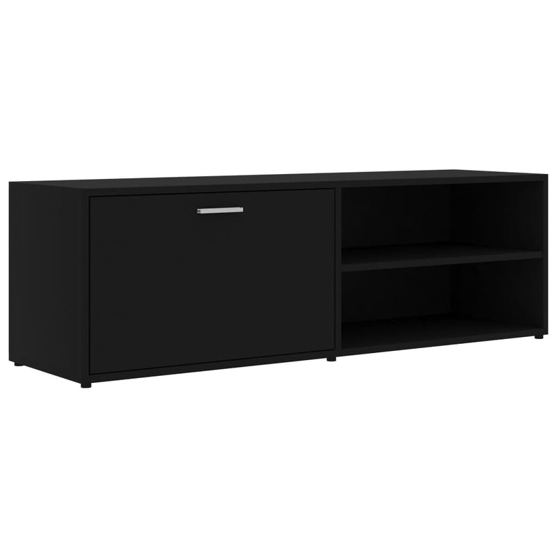 TV Cabinet Black 120x34x37 cm Chipboard Payday Deals