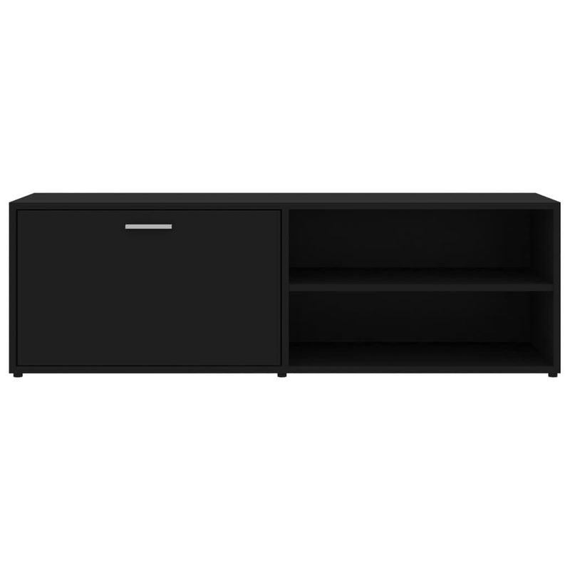 TV Cabinet Black 120x34x37 cm Chipboard Payday Deals