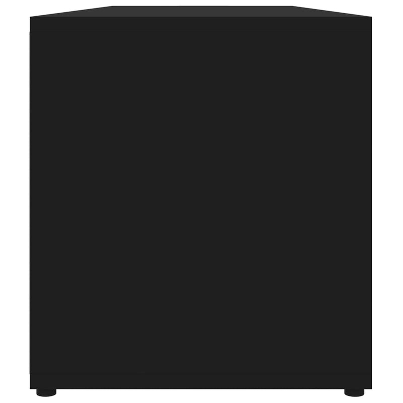 TV Cabinet Black 120x34x37 cm Chipboard Payday Deals