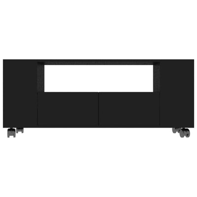 TV Cabinet Black 120x35x43 cm Engineered Wood