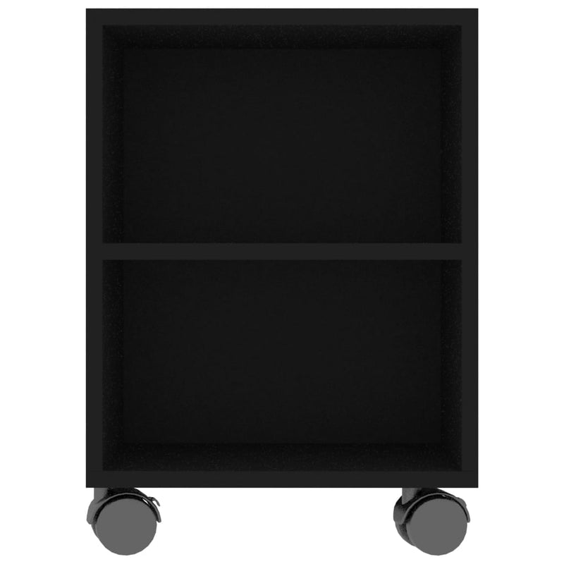 TV Cabinet Black 120x35x43 cm Engineered Wood