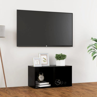 TV Cabinet Black 72x35x36.5 cm Engineered Wood Payday Deals