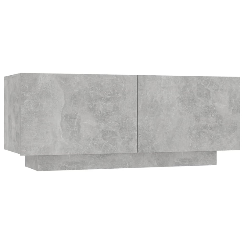 TV Cabinet Concrete Grey 100x35x40 cm Engineered Wood Payday Deals