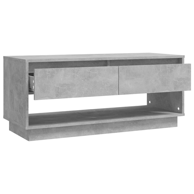 TV Cabinet Concrete Grey 102x41x44 cm Engineered Wood Payday Deals