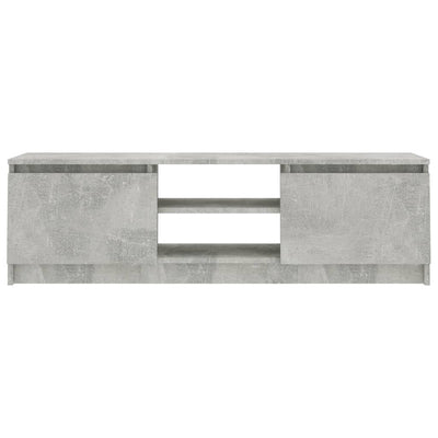 TV Cabinet Concrete Grey 120x30x35.5 cm Engineered Wood Payday Deals