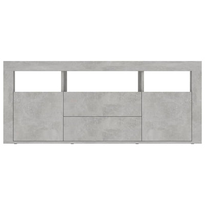 TV Cabinet Concrete Grey 120x30x50 cm Engineered Wood Payday Deals