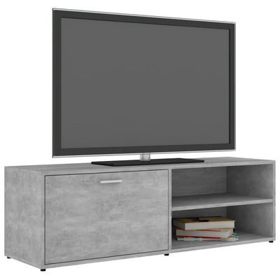 TV Cabinet Concrete Grey 120x34x37 cm Engineered Wood Payday Deals
