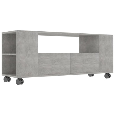 TV Cabinet Concrete Grey 120x35x43 cm Engineered Wood Payday Deals