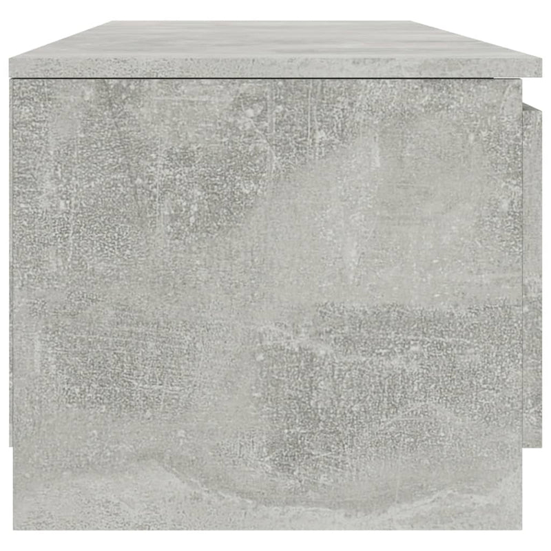 TV Cabinet Concrete Grey 140x40x35.5 cm Engineered Wood Payday Deals