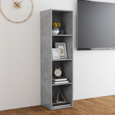 TV Cabinet Concrete Grey 142.5x35x36.5 cm Engineered Wood Payday Deals