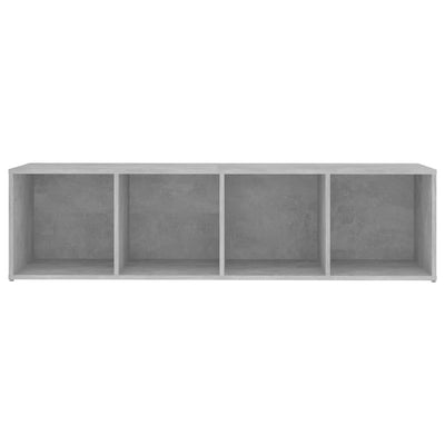 TV Cabinet Concrete Grey 142.5x35x36.5 cm Engineered Wood Payday Deals