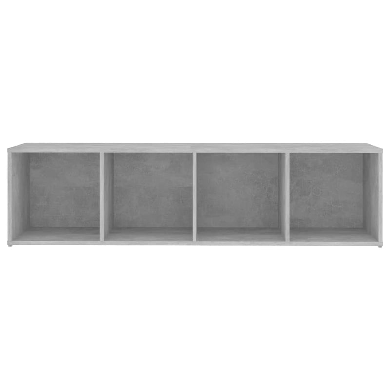 TV Cabinet Concrete Grey 142.5x35x36.5 cm Engineered Wood Payday Deals