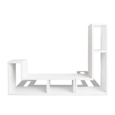 TV Cabinet Double L-Shaped White Payday Deals