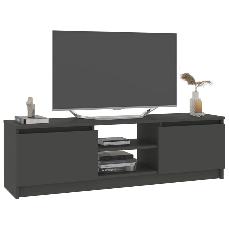 TV Cabinet Grey 120x30x35.5 cm Engineered Wood Payday Deals