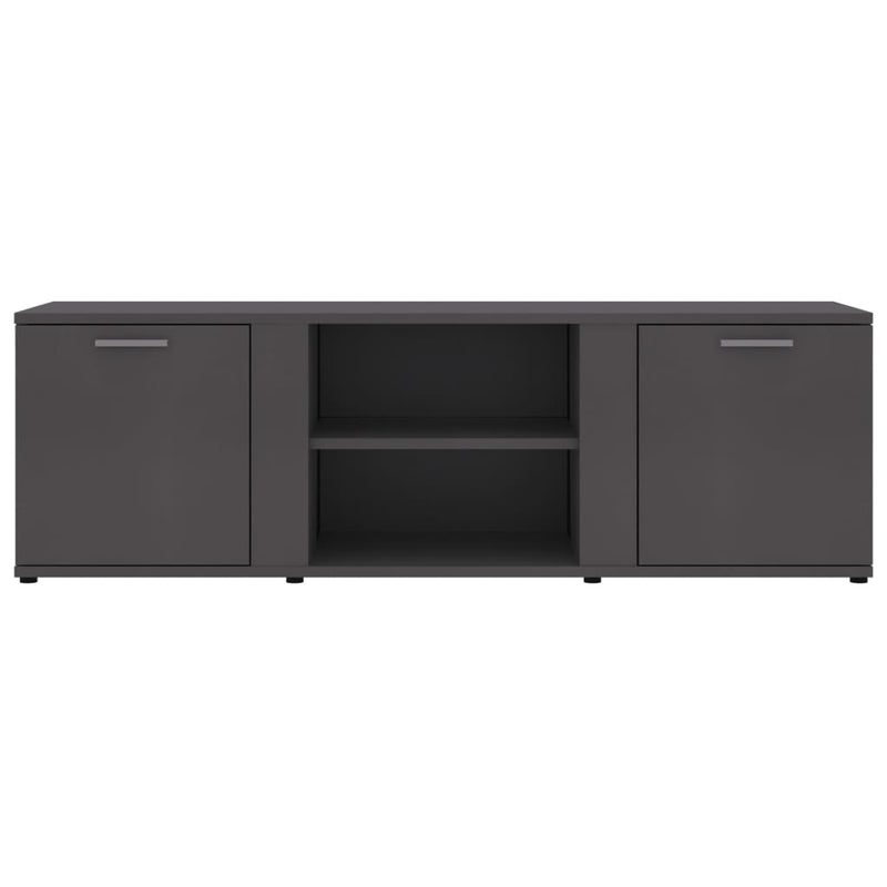 TV Cabinet Grey 120x34x37 cm Engineered Wood Payday Deals