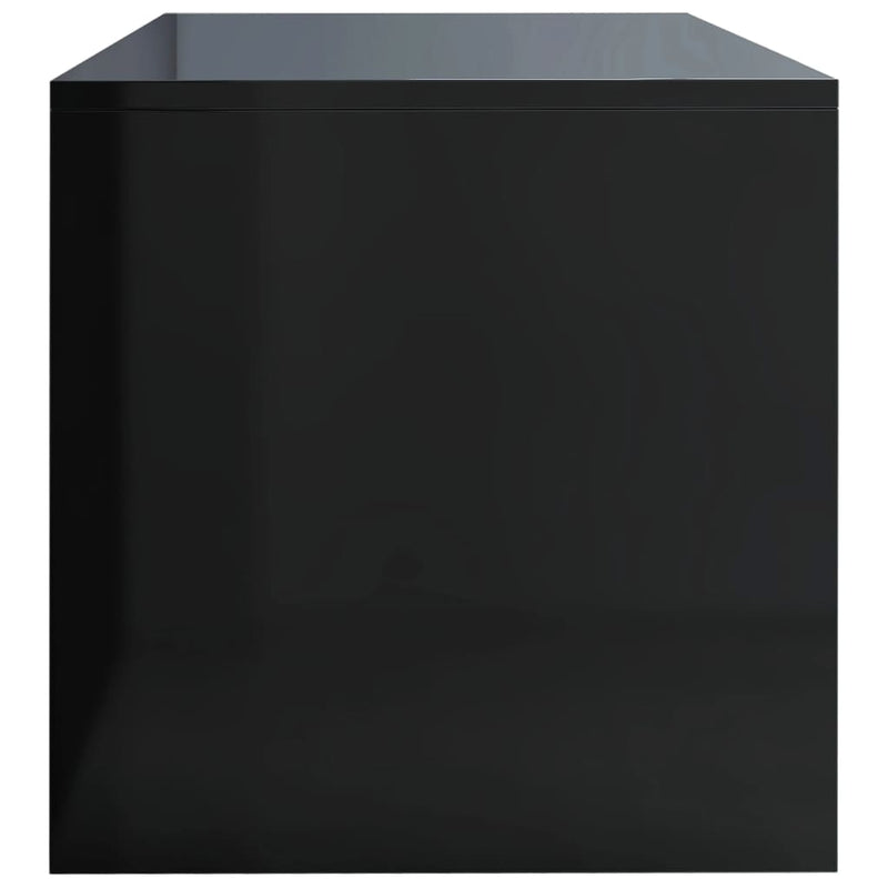 TV Cabinet High Gloss Black 100x40x40 cm Engineered Wood Payday Deals