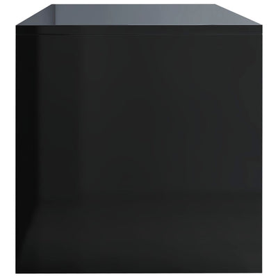 TV Cabinet High Gloss Black 120x40x40 cm Engineered Wood Payday Deals