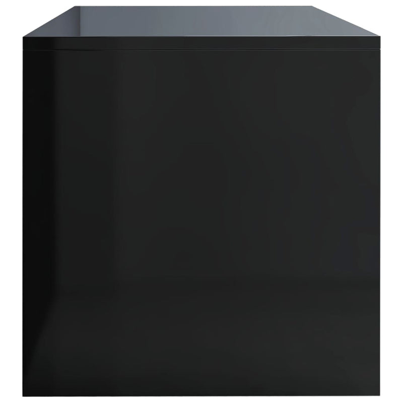 TV Cabinet High Gloss Black 80x40x40 cm Engineered Wood Payday Deals