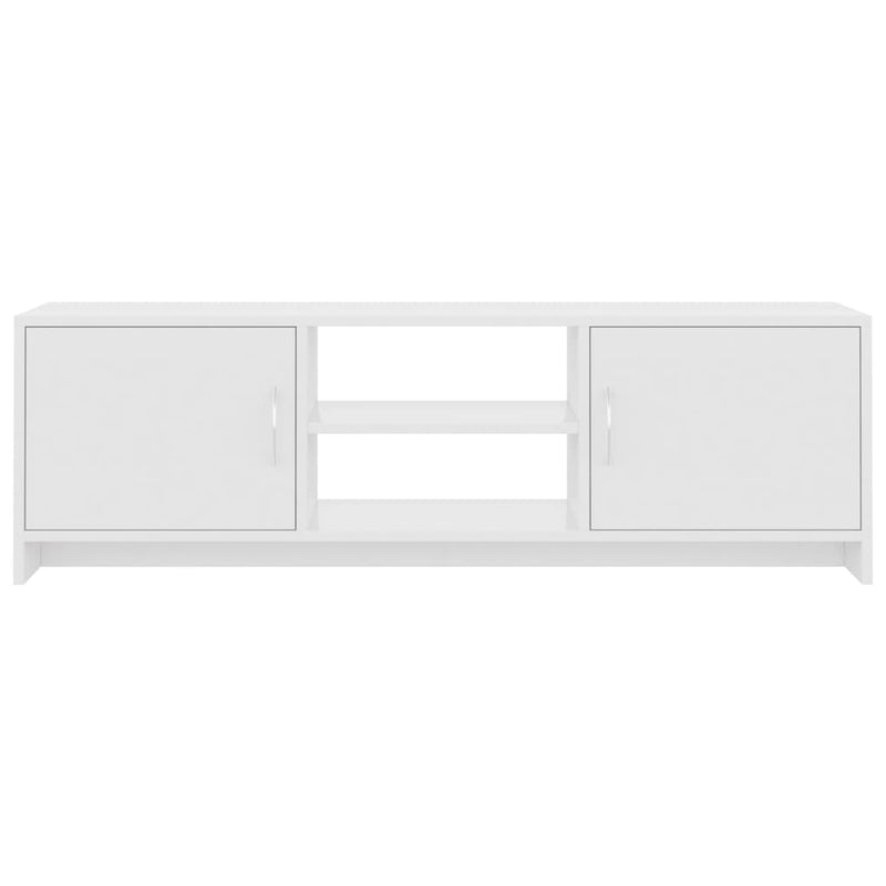 TV Cabinet High Gloss White 120x30x37.5 cm Engineered Wood Payday Deals