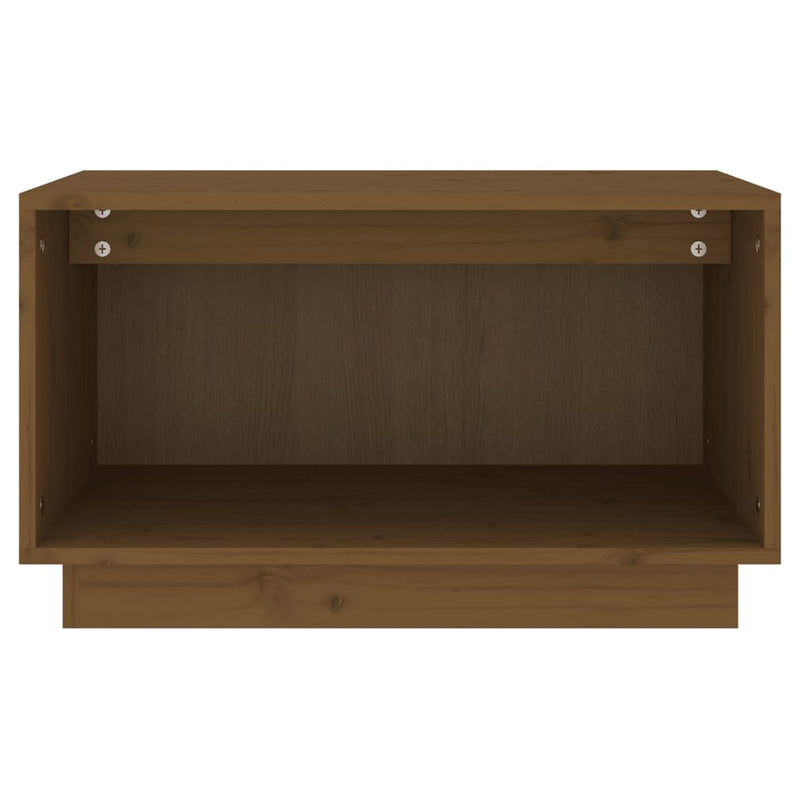 TV Cabinet Honey Brown 60x35x35 cm Solid Wood Pine Payday Deals