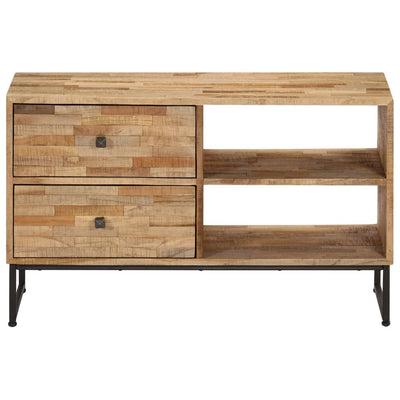 TV Cabinet Reclaimed Teak Wood 90x30x55 cm Payday Deals