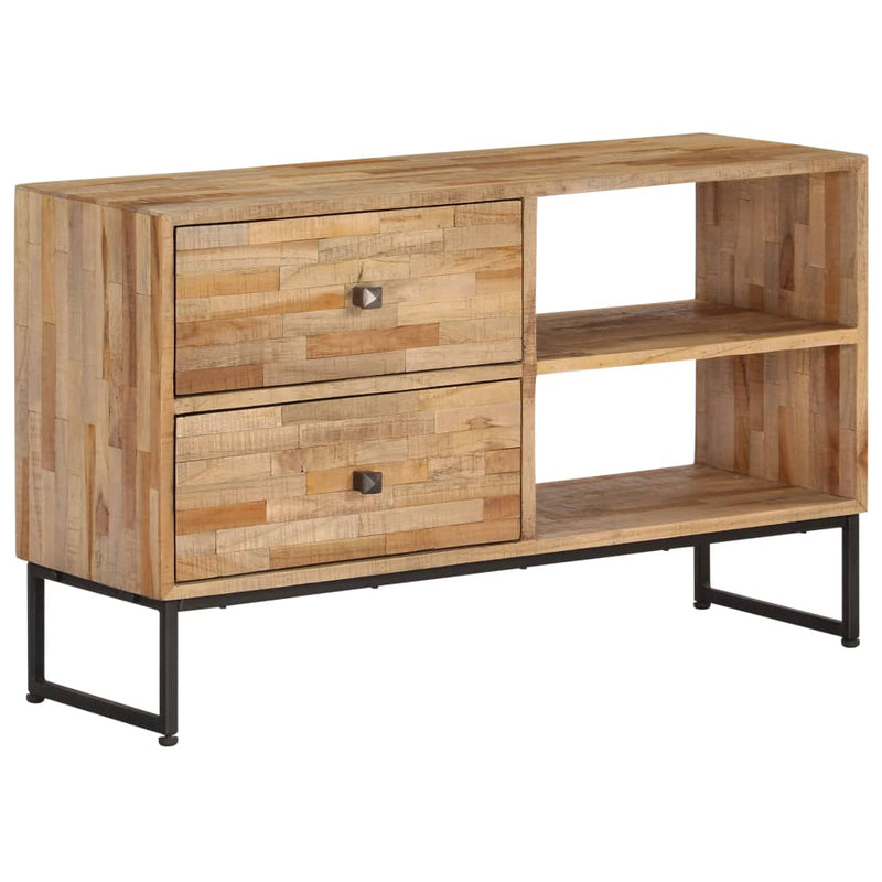 TV Cabinet Reclaimed Teak Wood 90x30x55 cm Payday Deals