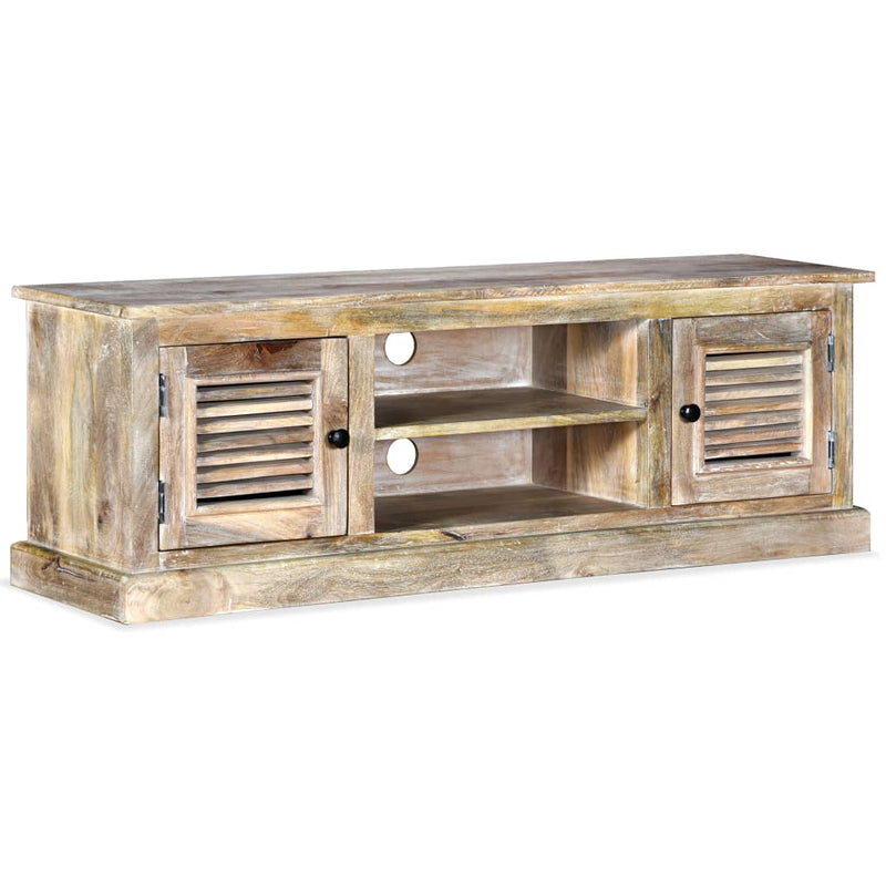 TV Cabinet Solid Mango Wood Payday Deals