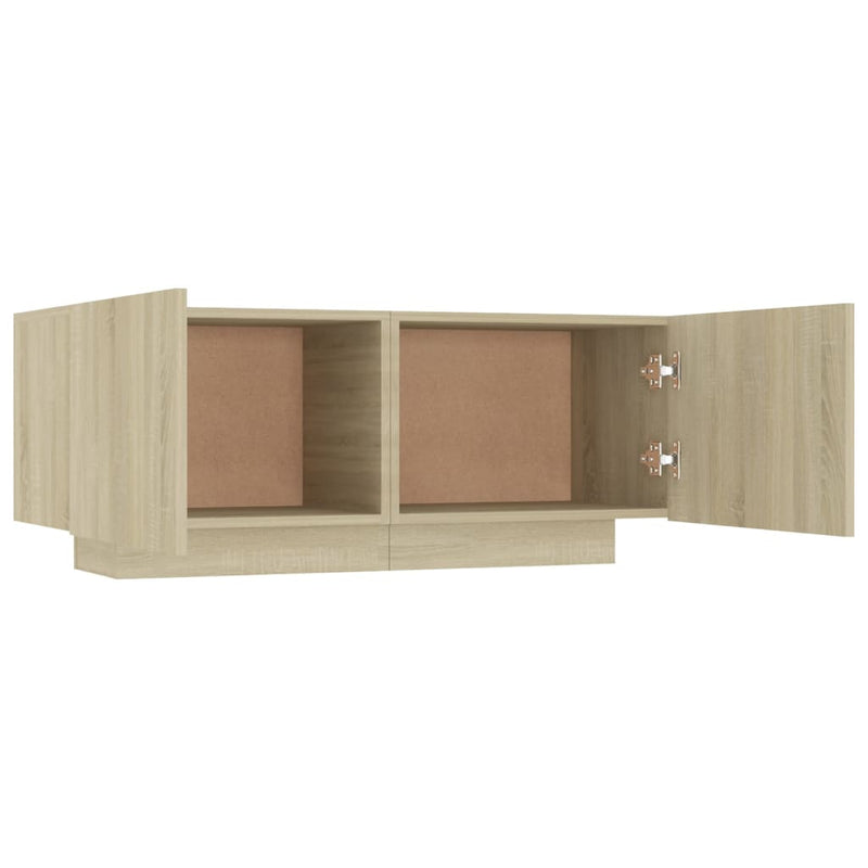 TV Cabinet Sonoma Oak 100x35x40 cm Engineered Wood Payday Deals