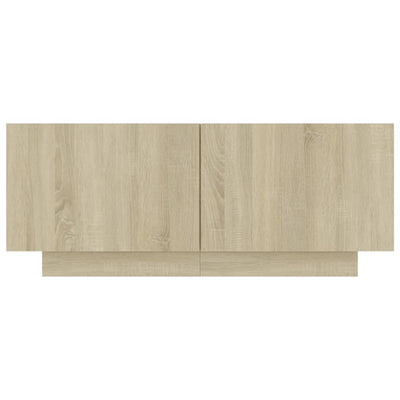 TV Cabinet Sonoma Oak 100x35x40 cm Engineered Wood Payday Deals