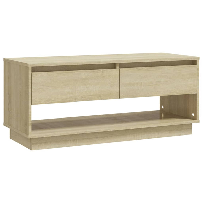 TV Cabinet Sonoma Oak 102x41x44 cm Engineered Wood Payday Deals