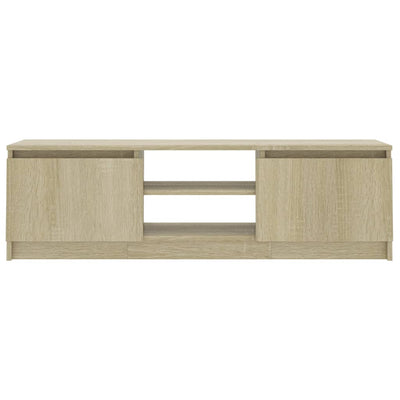 TV Cabinet Sonoma Oak 120x30x35.5 cm Engineered Wood Payday Deals