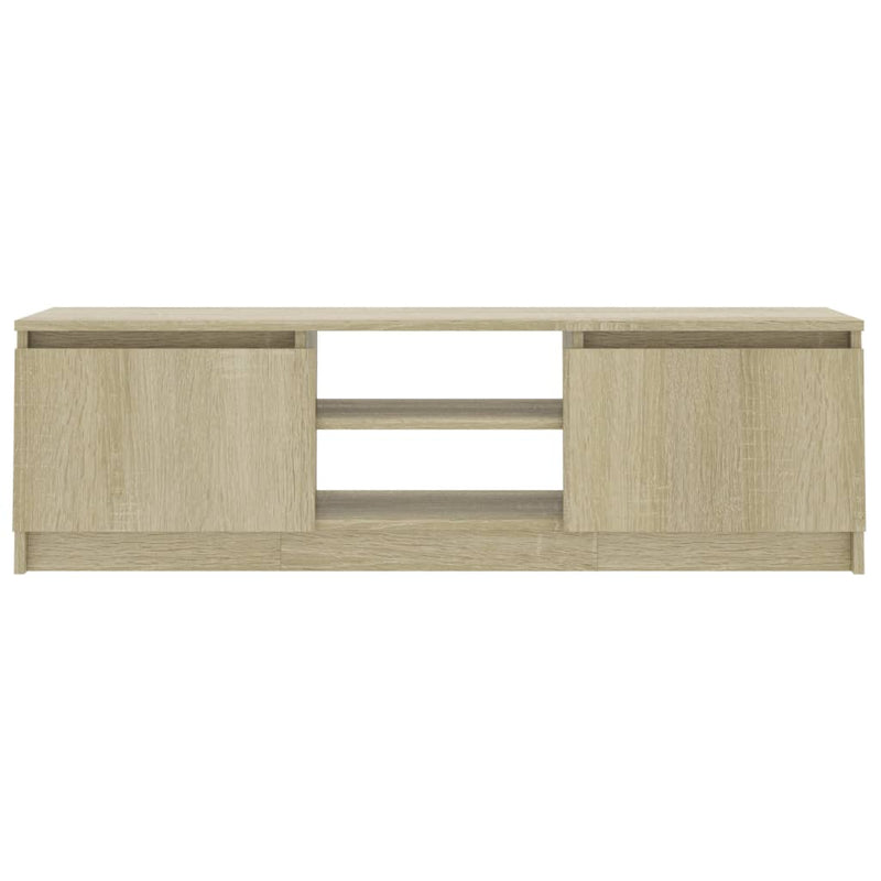 TV Cabinet Sonoma Oak 120x30x35.5 cm Engineered Wood Payday Deals