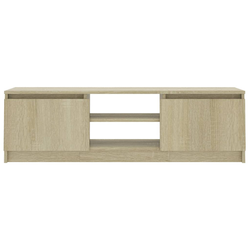 TV Cabinet Sonoma Oak 120x30x35.5 cm Engineered Wood Payday Deals